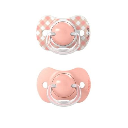 Suvinex Physiological Fopspeen SX PRO 0-6m 2PCS Pink Wild & Free