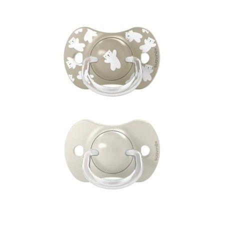 SUAVINEX Physiologischer Schnuller SX PRO +18 m 2 stücke beige wild & kostenlos