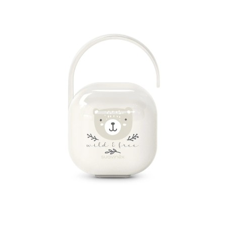 Suavinex Etui na smoczek beżowe Wild & Free