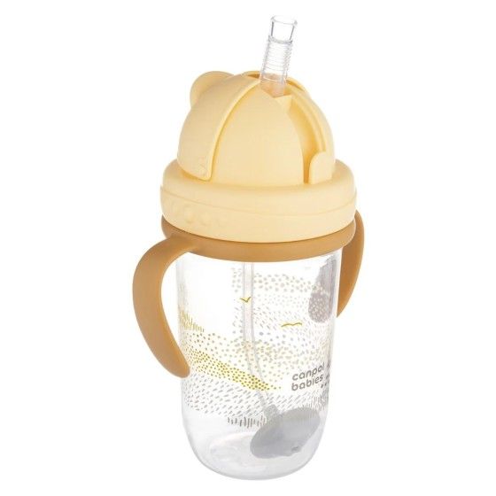 Canpol Babyer rånar av non-pitch med rör och vikter 270 ml bergsgul