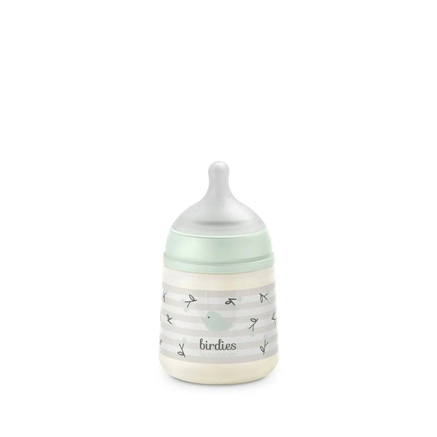 Suavinex Butelka SX Pro 150 ml, przepływ wolny S miętowa