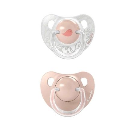 Suvinex anatomický dudlík SX Pro 0-6m 2ks 2ks Pink Birdies