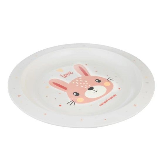 Canpol babies Talerz plastikowy dla dziecka CUTE ANIMALS