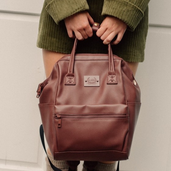 La Millou Plecak Dolce Vita Pure BURGUNDY