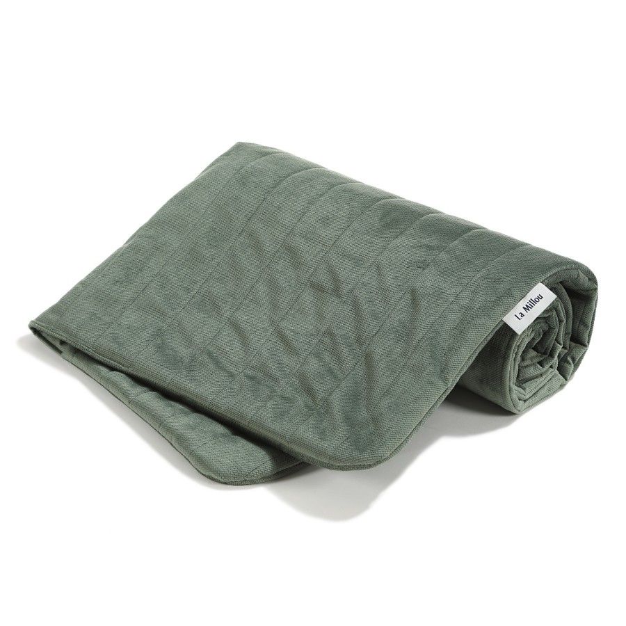 La Millou Ciepły Koc Velvet Pure KHAKI L - 5905143649015