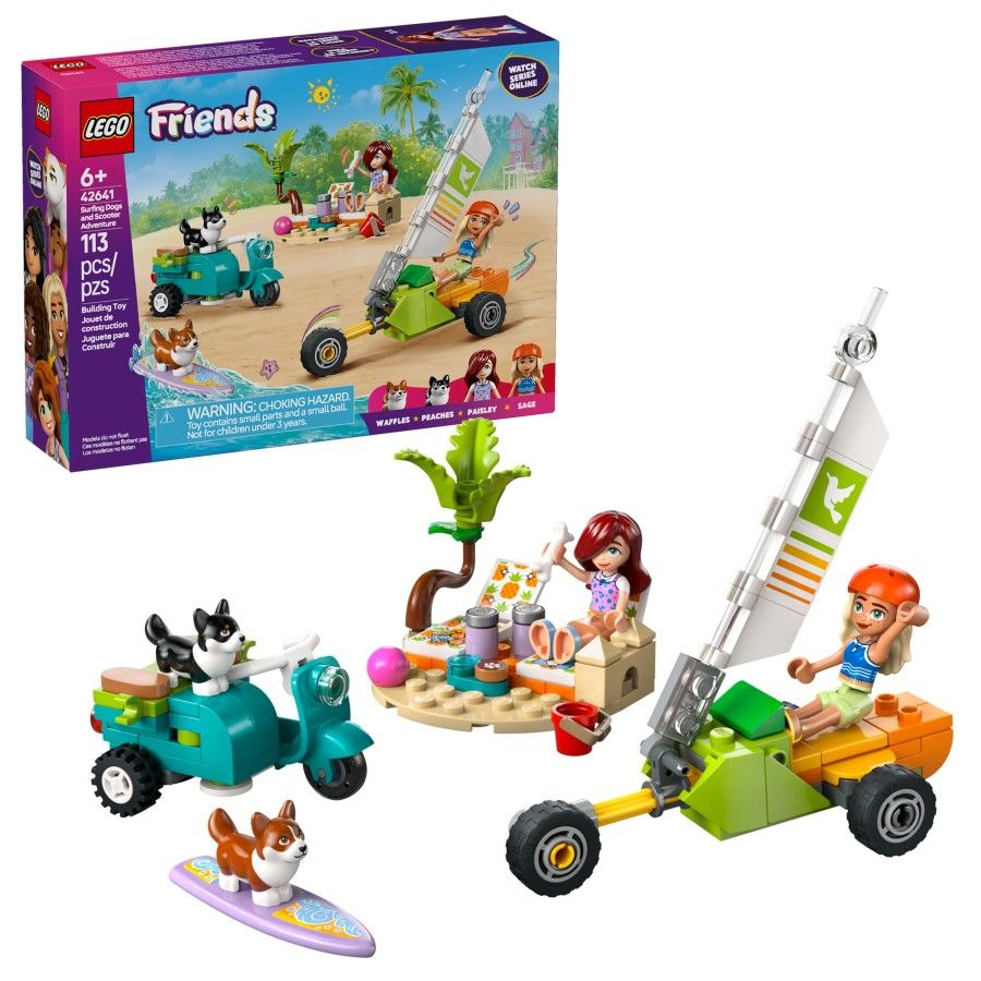 LEGO Friends 42641 Przygoda z surfujacymi psami - 5702017783710