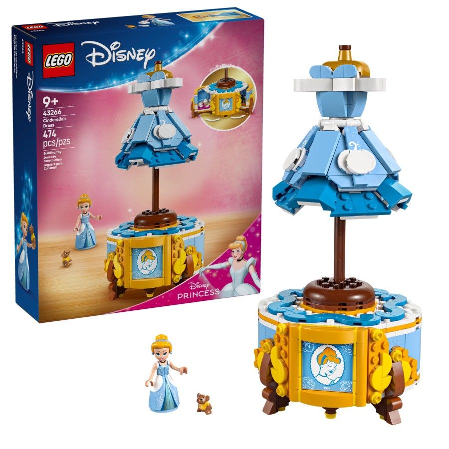 LEGO Disney 43266 Suknia Kopciuszka - 5702017814551