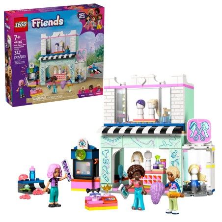 LEGO Amigos 42662 Tienda de salones de pelo y nutrientes
