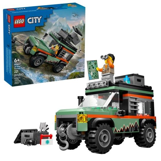 LEGO Klocki City 60447 Górska ciężarówka terenowa 4x4 -