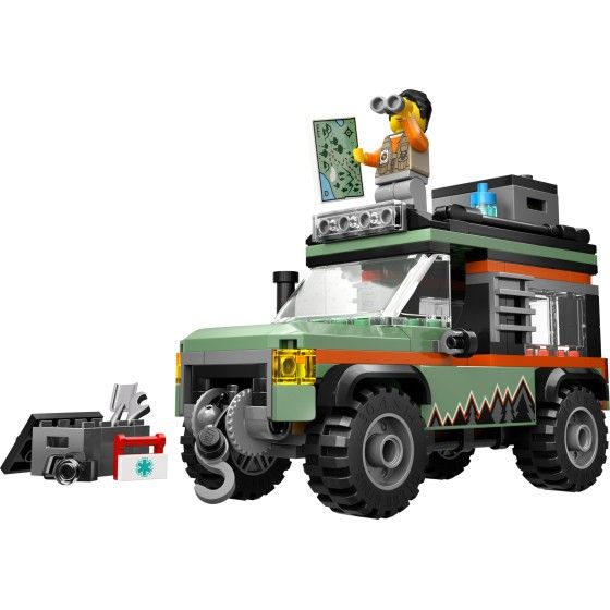 LEGO Klocki City 60447 Górska ciężarówka terenowa 4x4 -