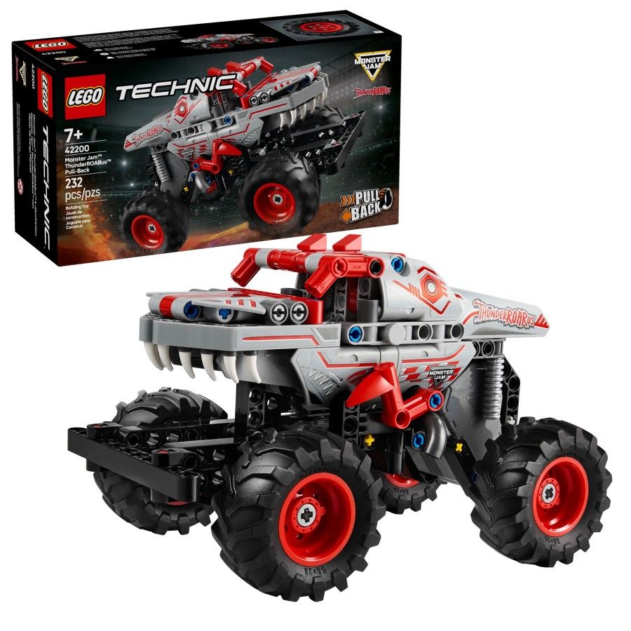 LEGO Klocki Technic 42200 Monster Jam ThunderROARus z napędem
