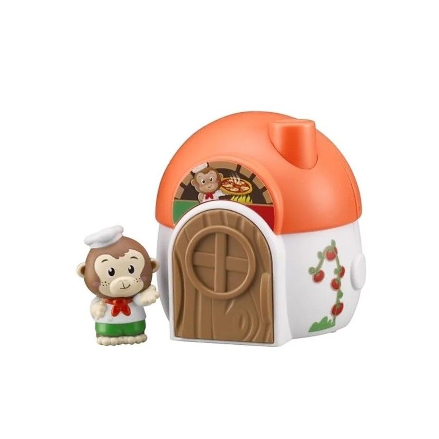 Vulli Klorofil, Mini Pizzeria, zestaw z figurką - 3056567002244