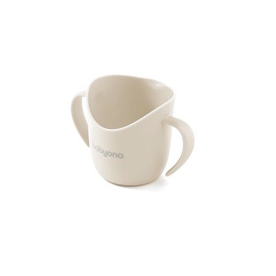 Babyono Ergonomische Trainingsbecher Flow Beige - 5901435418154