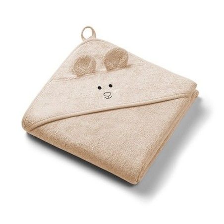 Babyono okrycie kąpielowe bambusowe 100x100 ciemny bez