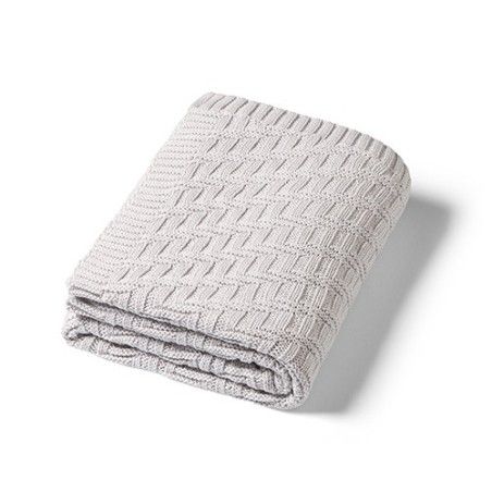 Baby-black-eyed cotton blanket