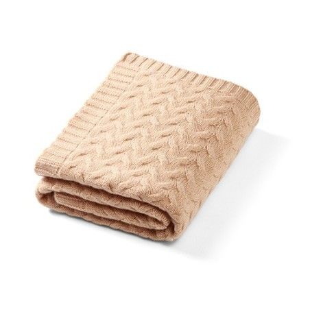 Babyono Wool Deken Merino Dark Beige