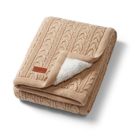 Babyono-Baumwolldecke mit beige Erwärmung