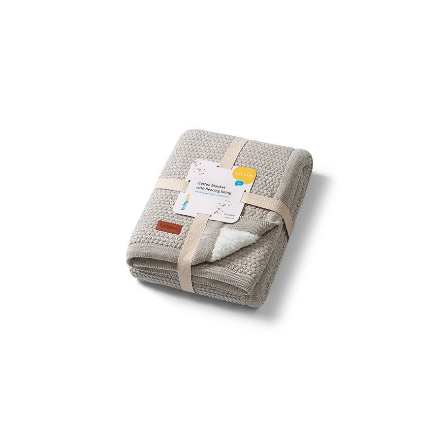 Babyono-Baumwolldecke mit grauer Erwärmung - 5901435417607