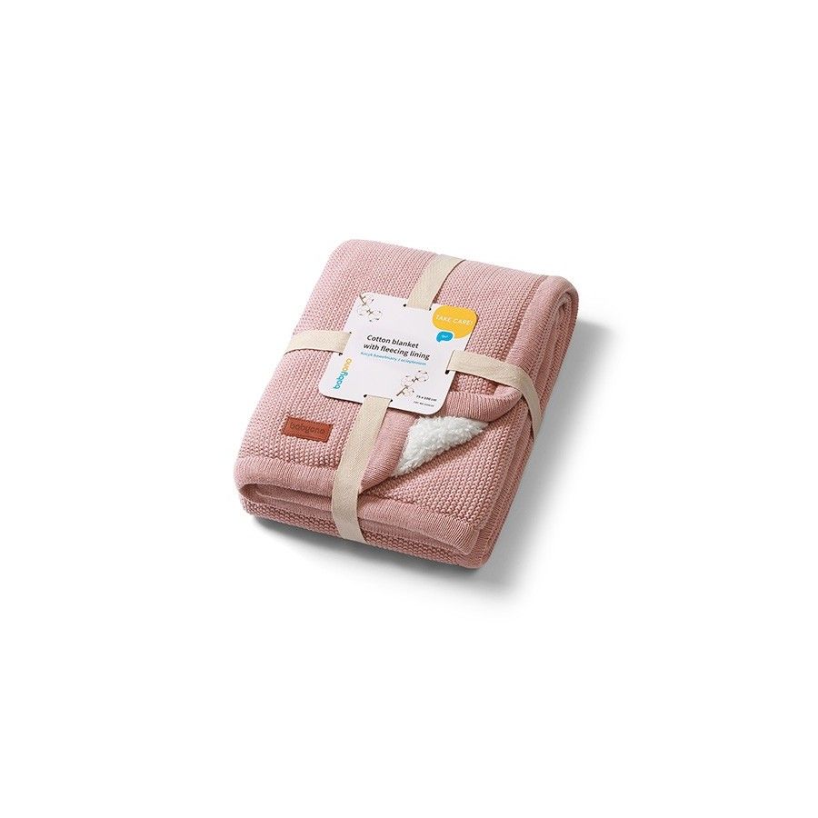 Baby-Baumwolldecke mit rosa Erwärmung - 5901435417614