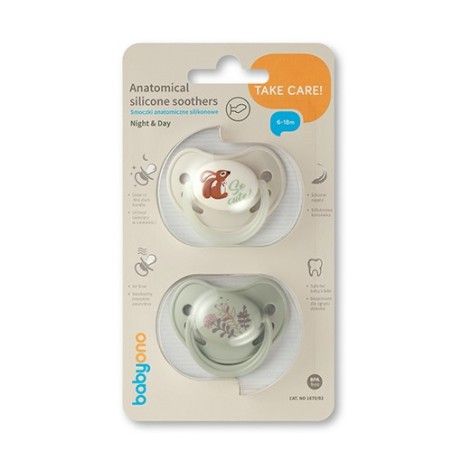 Babyono anatomische Zitzen Silikon 6-18 m