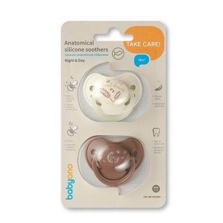 Babyono anatomiska spenar silikon 18 M +