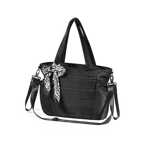 Bolso Babyono para la madre / carrito negro