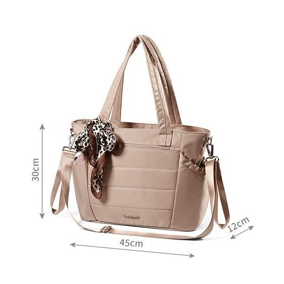 Babyono Torba dla mamy / do wózka CAMI beżowa - 5901435417942