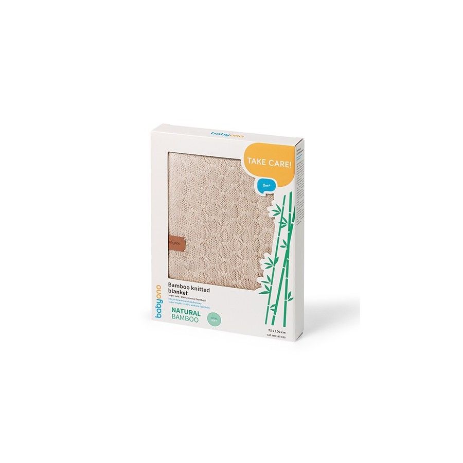 Babyo Bambusdecke klar beige - 5901435418055