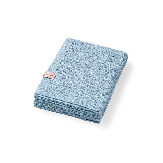 Babyono Kocyk bambusowy niebieski