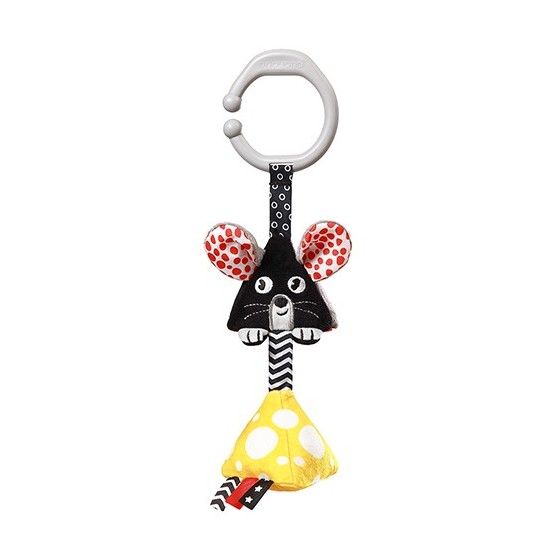 Babyono Zawieszka kontrastowa MOUSE - 5901435418307
