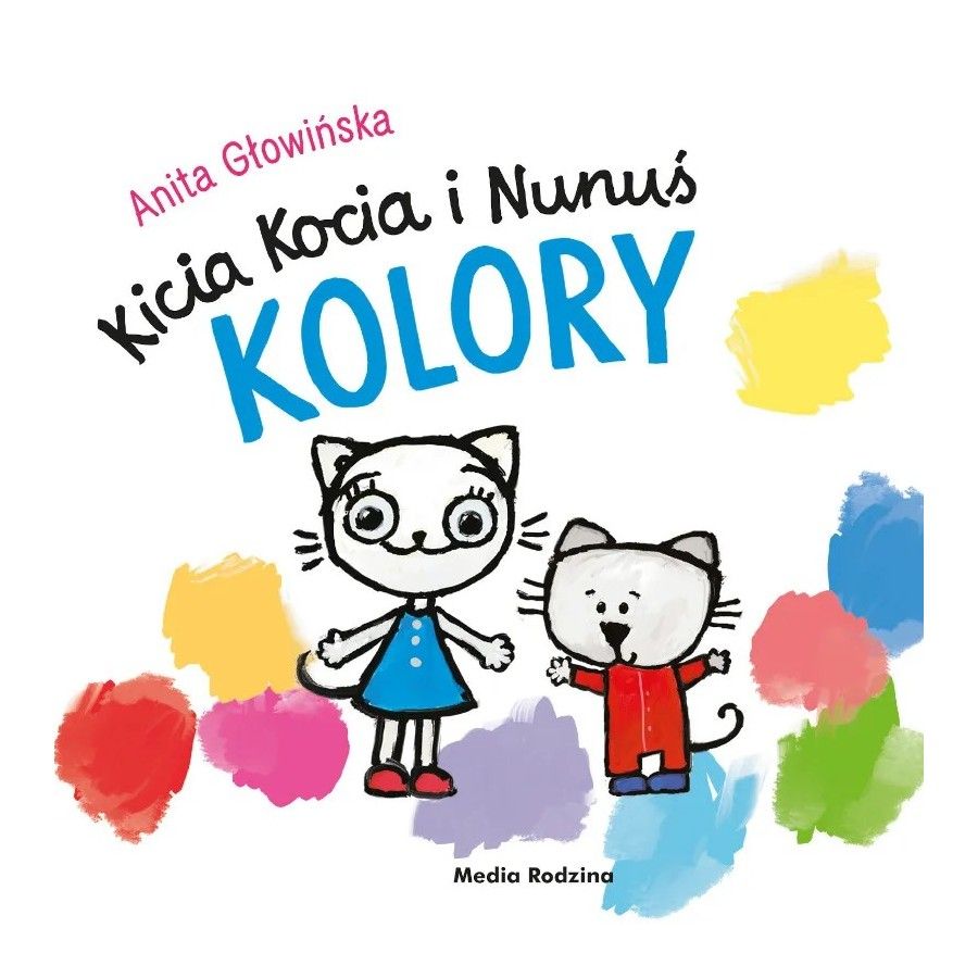 Kicia Kocia i Nunuś. Kolory - 9788384160299