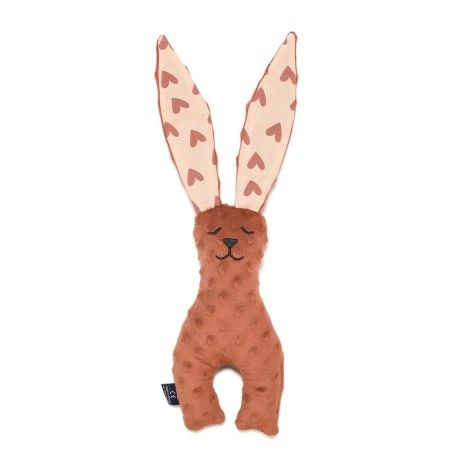 La Millou Maskot Minky Heartbeat Pink Minky
