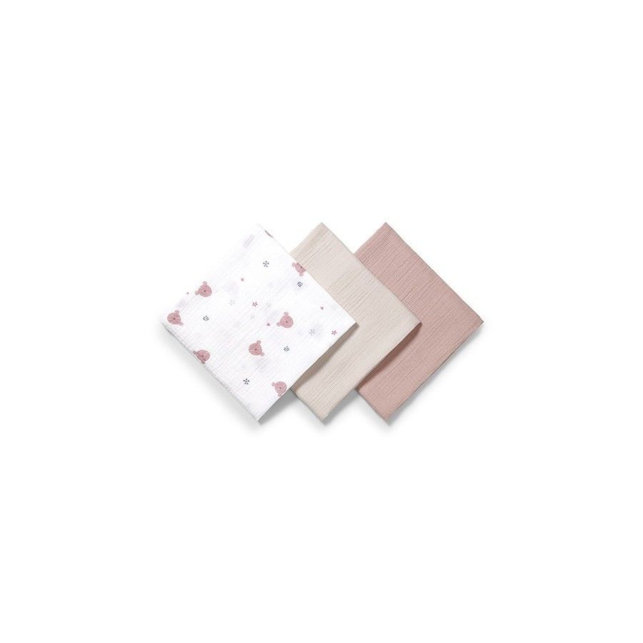 Babyono Pieluszki muślinowe marszczone. 