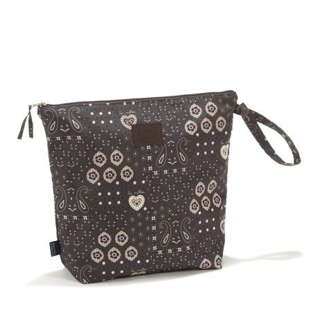La Millou Kozmetický taška Vodotesná BANDANA CHOCO XL