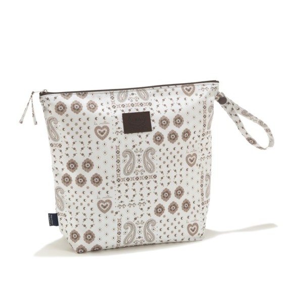 La Millou Kosmetyczka wodoodporna BANDANA CREAM XL -