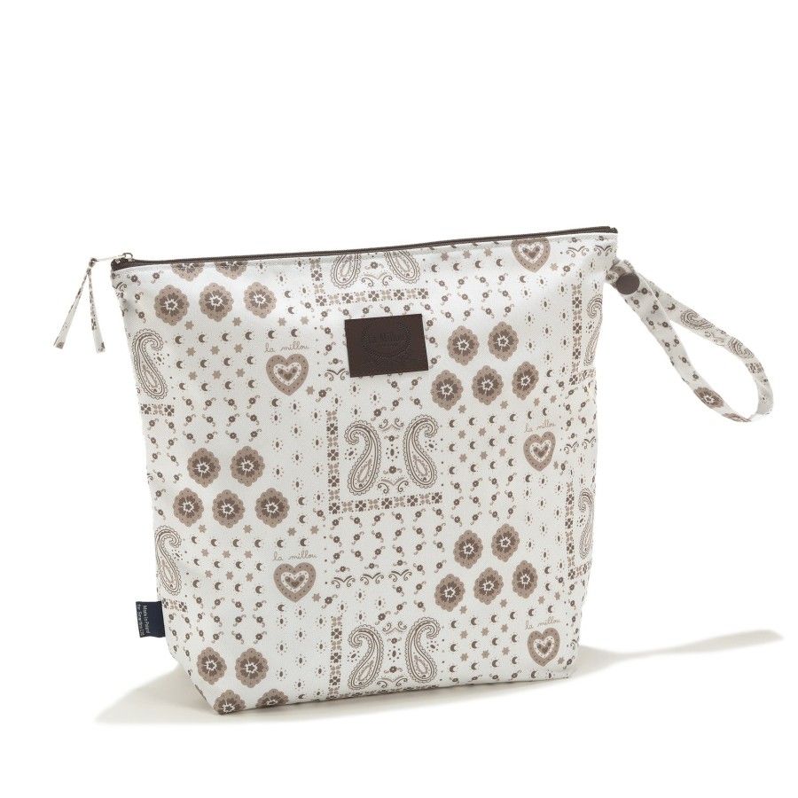 La Millou Cosmetische tas Waterdichte Bandana Cream XL