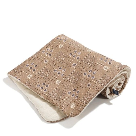 La Millou Teplá deka zamat bandana mocca l
