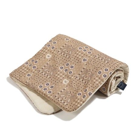 La Millou Couverture chaude Velvet Bandana Mocca M