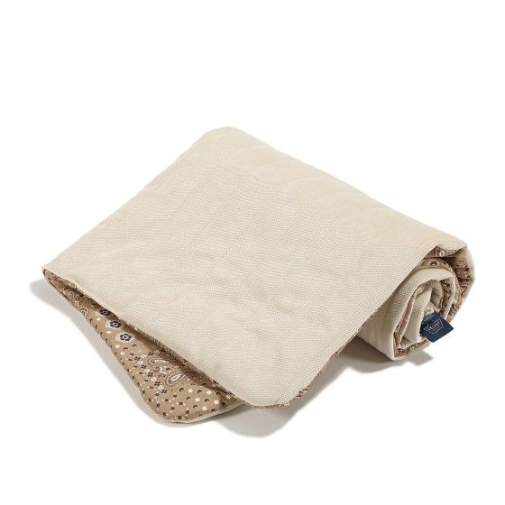 La Millou Teplá deka Velvet bandana mokca m