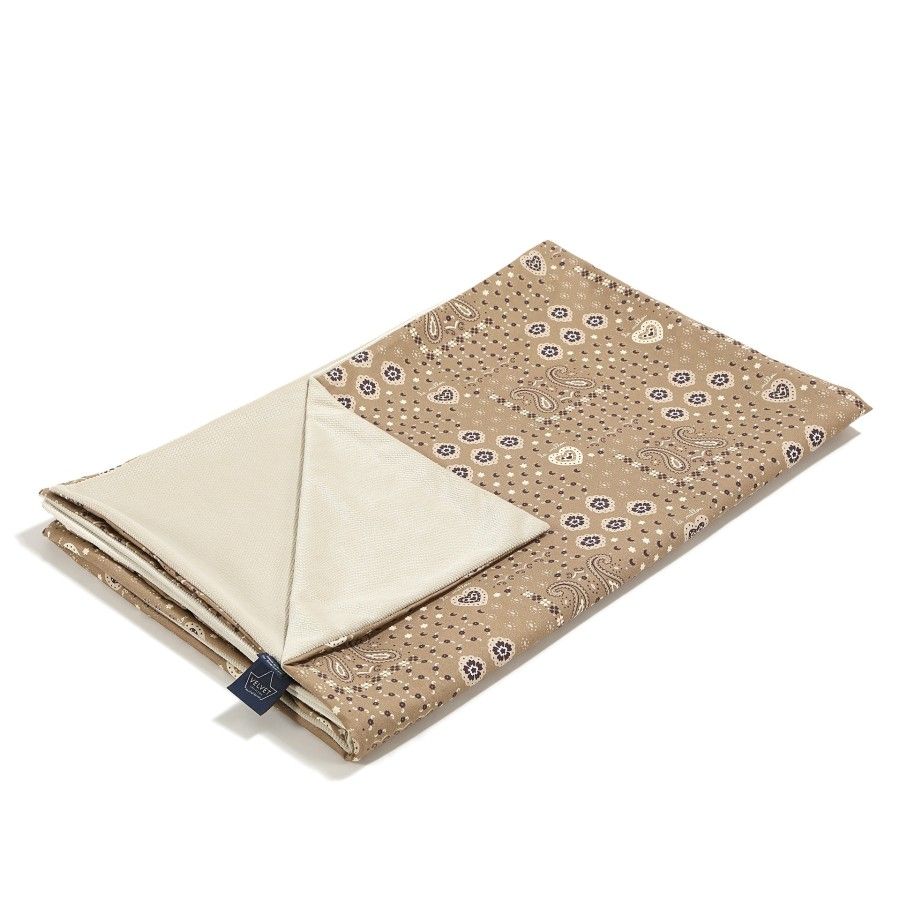 La Millou Couverture de lumière Velvet Bandana Mocca L