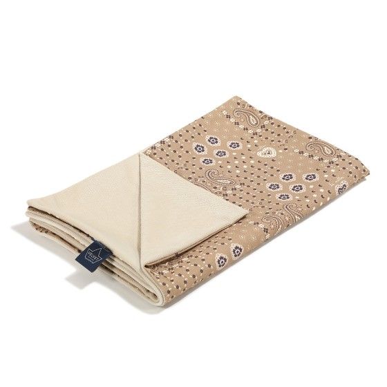 La Millou Světle deka samet bandana mokca m