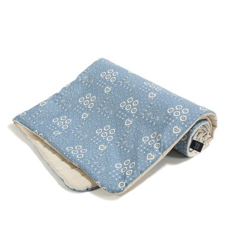 La Millou Warm Deken Velvet Bandana Denim L