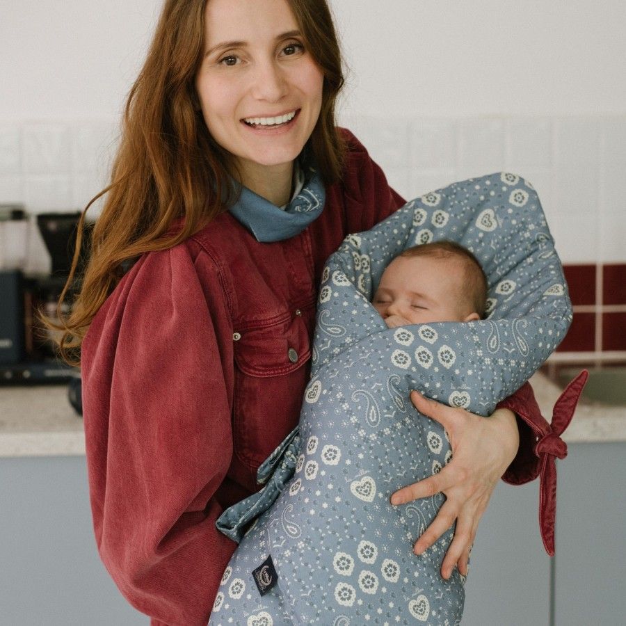 La Millou Bébé cône bandana denim m