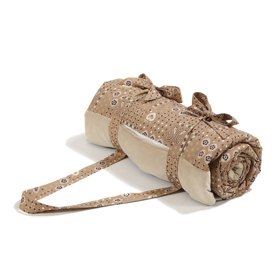 La Millou Koc Piknikowy BANDANA MOCCA XXL