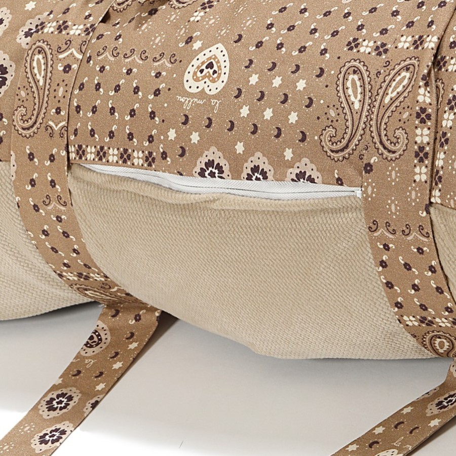 La Millou Koc Piknikowy BANDANA MOCCA XXL