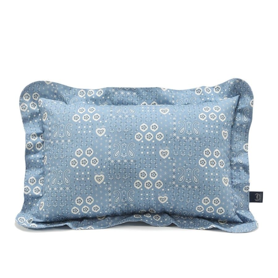 La Millou Bamboo Bandana Denim Sovande kudde