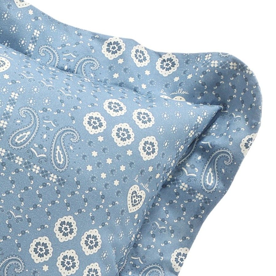 La Millou Bambus Bandana Denim Schlafendes Kissen