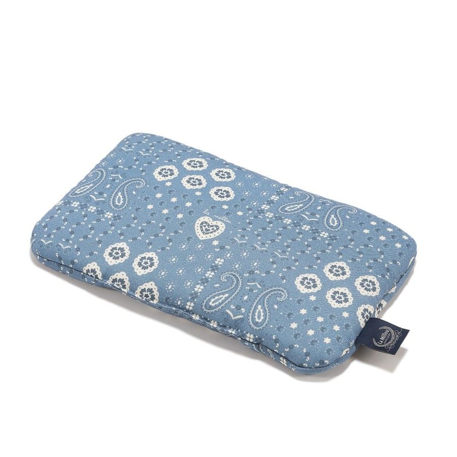La Millou Bamboo Bandana Denim sleeping pillow