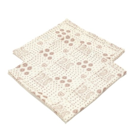 La Millou Zestaw pieluszek Bamboo BANDANA CREAM M