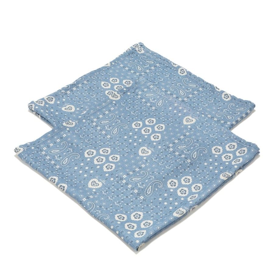 La Millou Bambus Bandana Denim M Windeln eingestellt